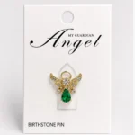 Angel Birthstone Pin: Mayo