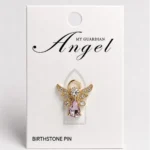 Angel Birthstone Pin: Junio
