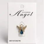 Angel Birthstone Pin: Diciembre
