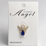 Angel Birthstone Pin: Septiembre